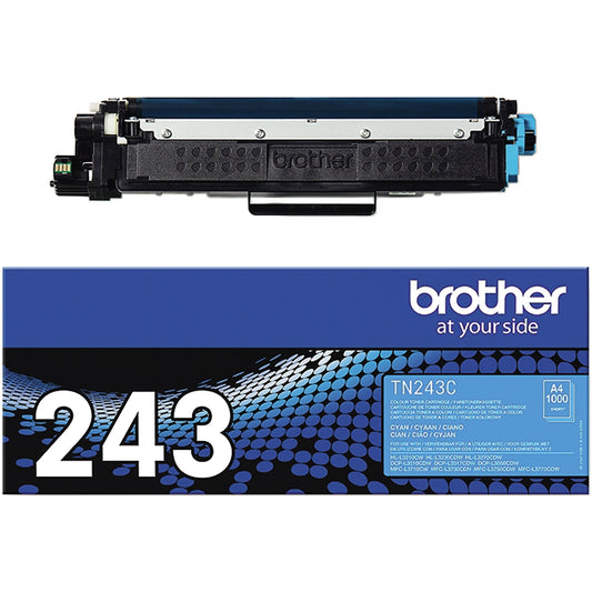 Brother Toner Originalzubehör TN-243C ca. 1.000 Seiten cyan