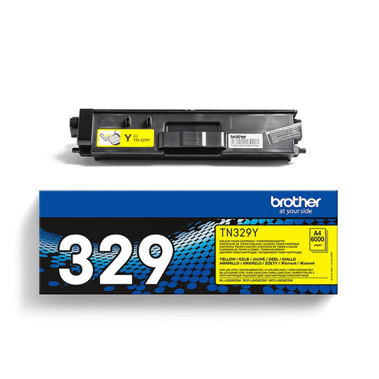 Brother Toner Originalzubehör TN-329Y ca. 6.000 Seiten gelb
