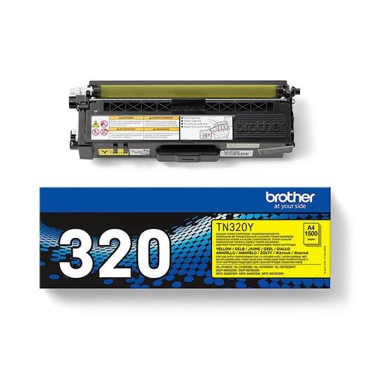 Brother Toner Originalzubehör TN-320Y ca. 1.500 Seiten gelb