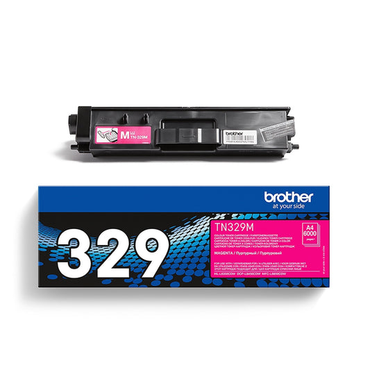 Brother Toner Originalzubehör TN-329M ca. 6.000 Seiten magenta