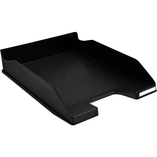 Exacompta Briefablage COMBO MIDI Office DIN A4, Überbreite Polystyrol Farbe: schwarz