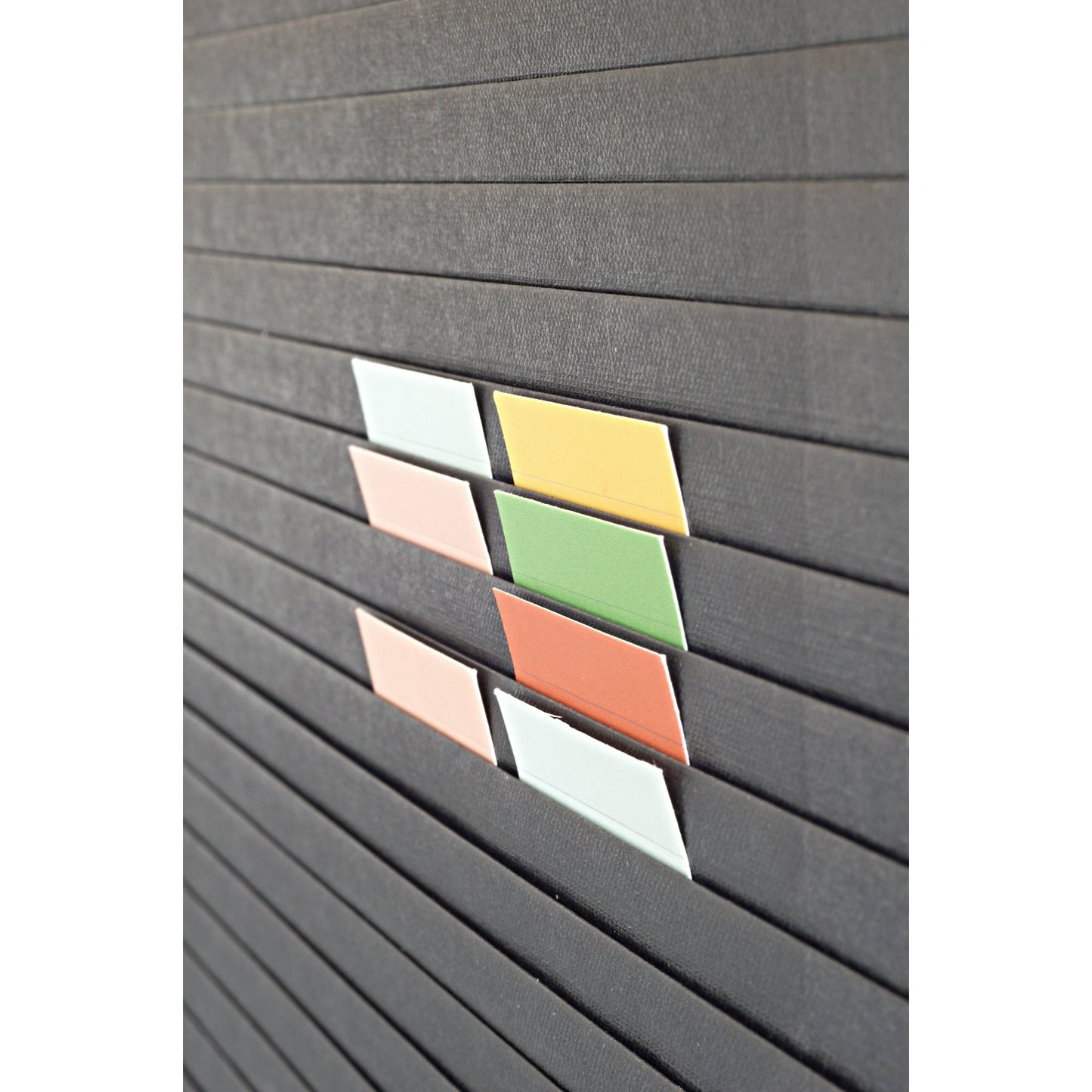 Ultradex Einsteckkarte Planrecord 7 x 3,2 cm (B x H) 190g/m² gelb 90 St./Pack.