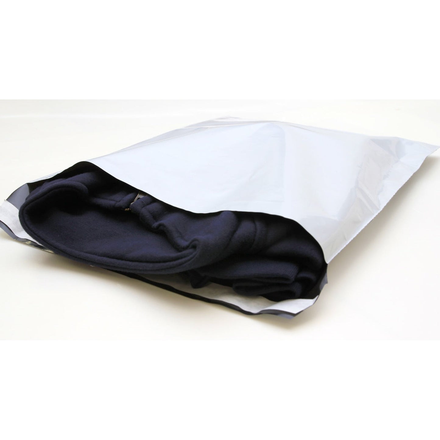 Versandtasche PCR coex 550 x 600 mm (B x H) mit Selbstklebung ohne Fenster schwarz/weiß 500 St./Pack.