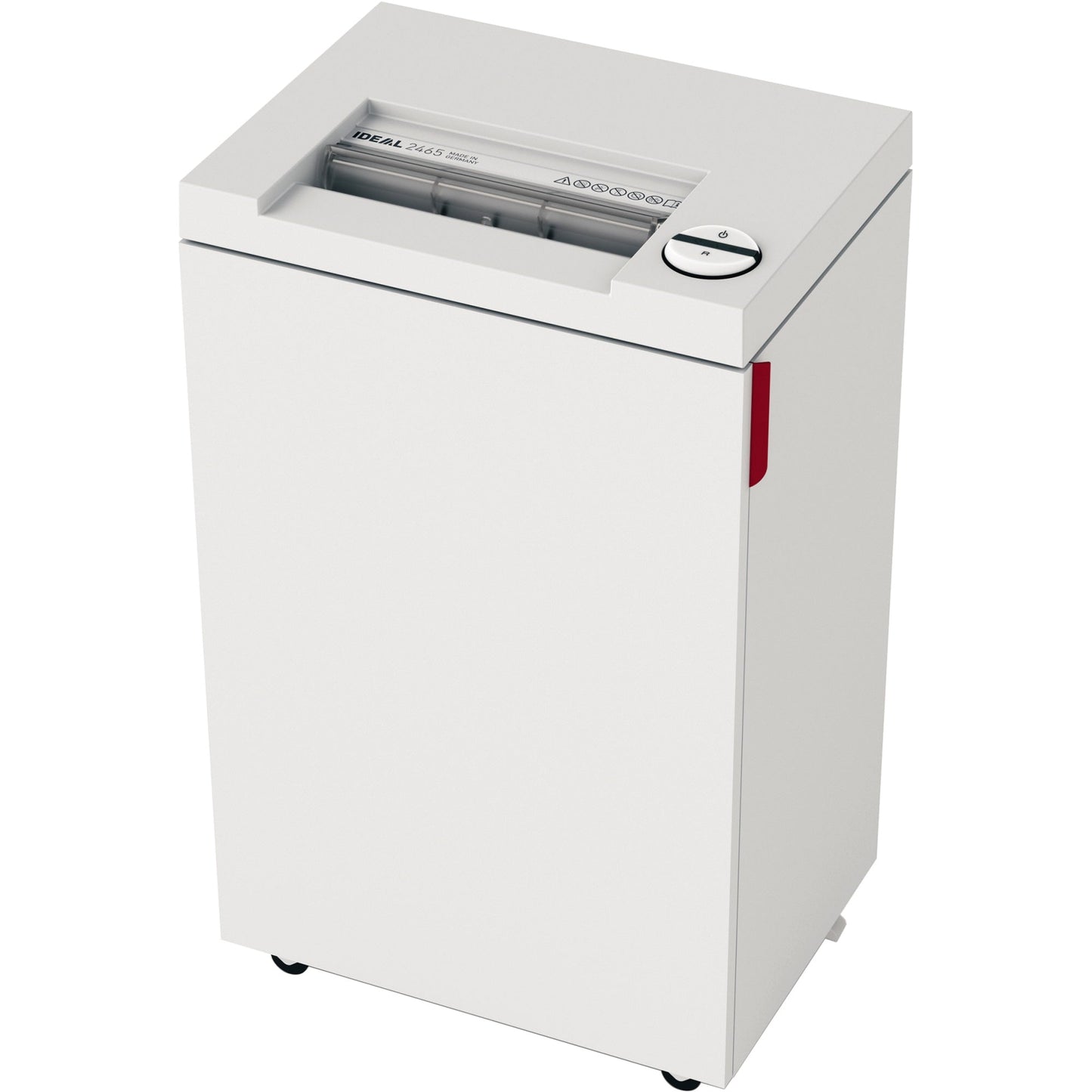IDEAL Aktenvernichter 2465 CC P-5 Papier, Heftklammern, Büroklammern, Kreditkarten Partikelschnitt 13 Bl. cool grey