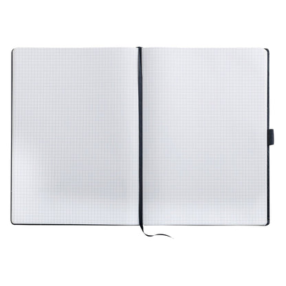 Westcott Notizbuch DIN A4 kariert schwarz 96 Bl.