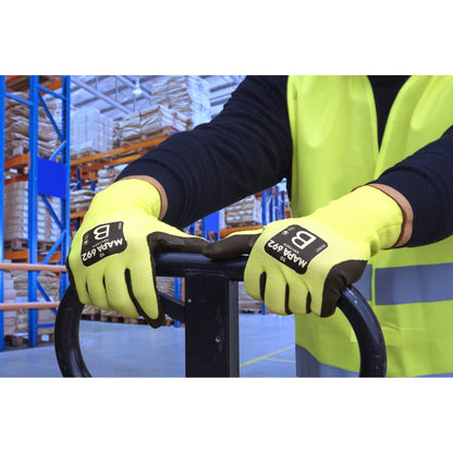 MAPA Arbeitshandschuhe KRYTECH 692 10 II Schaumnitril gelb