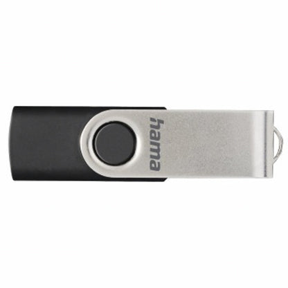 Hama USB-Stick Rotate USB 2.0 8Gbyte schwarz/silber