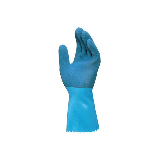 MAPA Arbeitshandschuhe Jersette 301 7 III Naturlatex blau