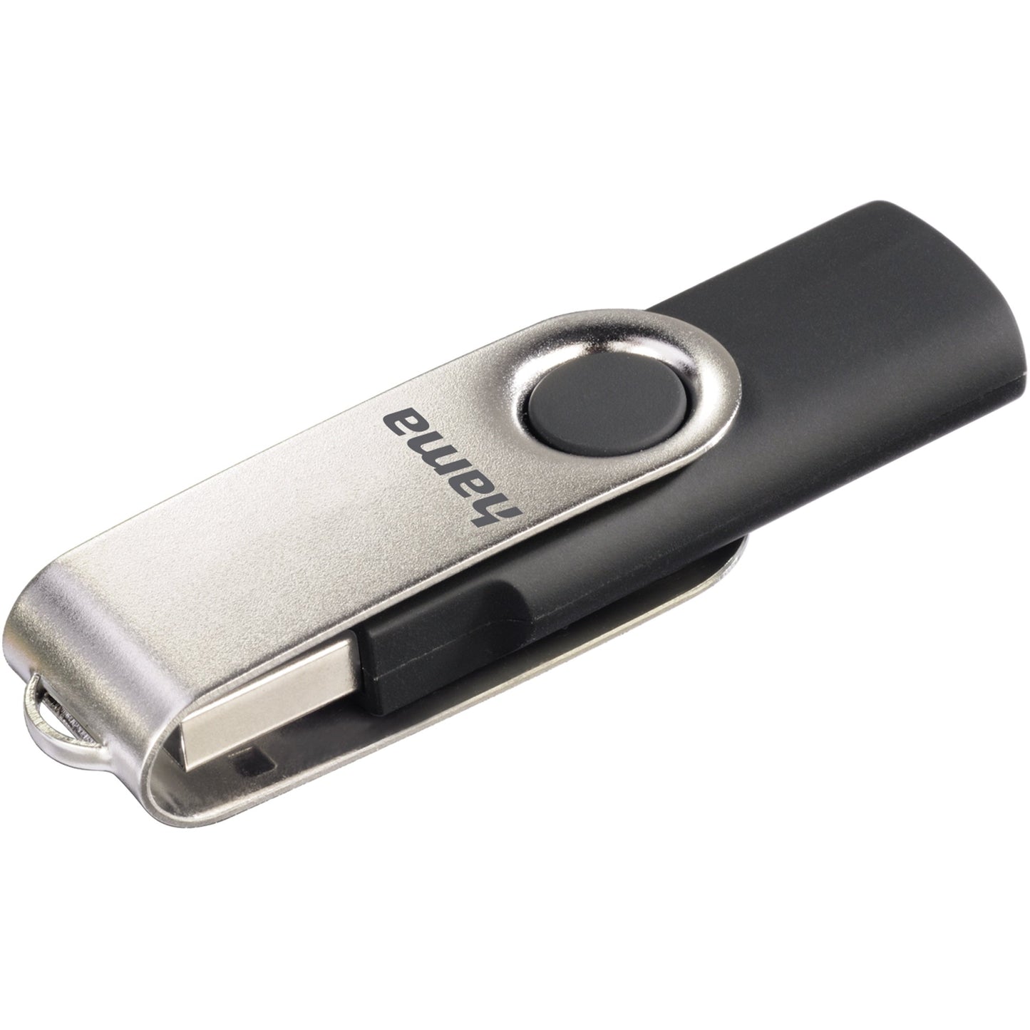 Hama USB-Stick Rotate USB 2.0 8Gbyte schwarz/silber