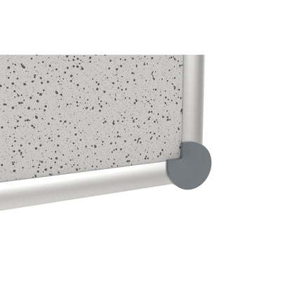 MAUL Pinnwand MAULpro 2000 Maße der Oberfläche: 180 x 90 cm (B x H) Struktur Material des Rahmens: Aluminium, eloxiert hellgrau
