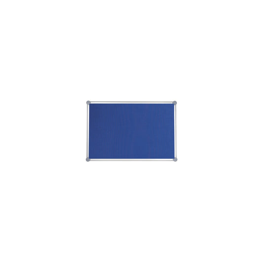 MAUL Pinnwand MAULpro 2000 Maße der Oberfläche: 120 x 90 cm (B x H) Textil Material des Rahmens: Aluminium, eloxiert blau