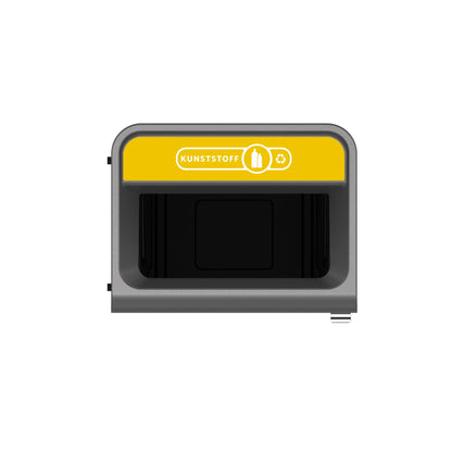 Rubbermaid Abfallsammelsystem 49,5 x 97,5 x 61 cm (B x H x T) 125l 1 Sortierfach Stahl, verzinkt