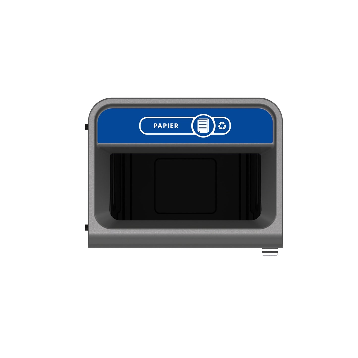 Rubbermaid Abfallsammelsystem 49,5 x 97,5 x 61 cm (B x H x T) 125l 1 Sortierfach Stahl, verzinkt