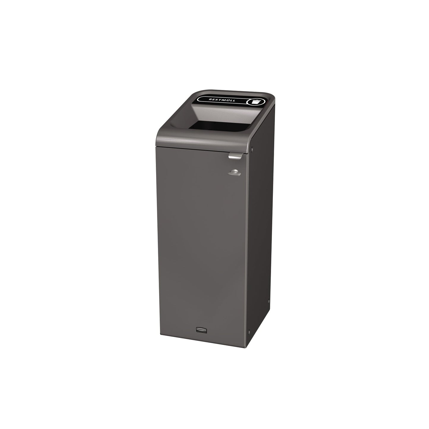 Rubbermaid Abfallsammelsystem 49,5 x 97,5 x 36,7 cm (B x H x T) 57l 1 Sortierfach Stahl, verzinkt