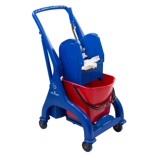 FILMOP Reinigungswagen Orion blau/rot