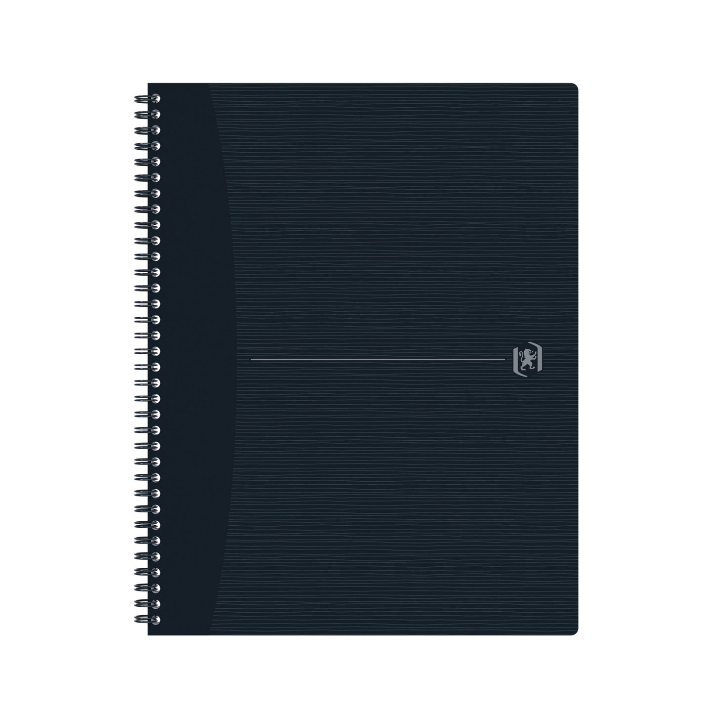 Oxford Collegeblock Origins DIN A4+ liniert Karton schwarz 70 Bl.