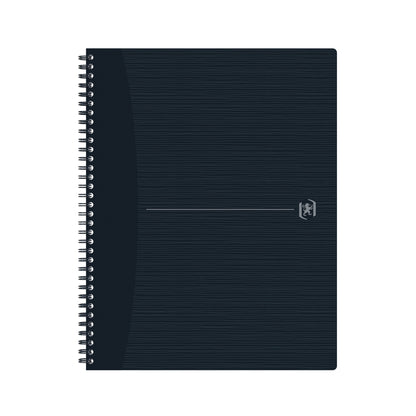 Oxford Collegeblock Origins DIN A4+ liniert Karton schwarz 70 Bl.