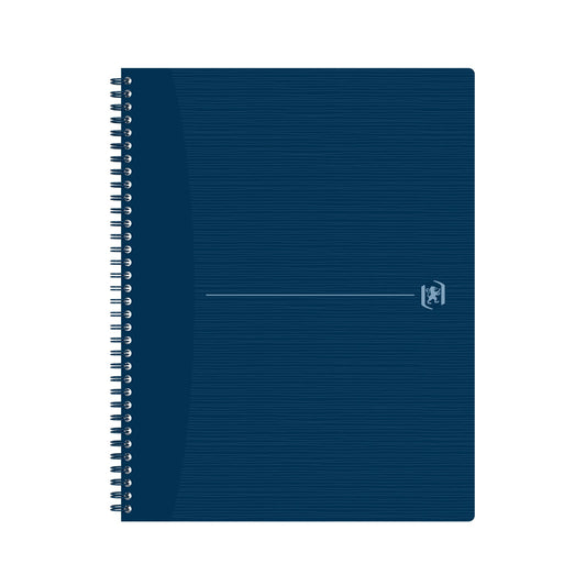 Oxford Collegeblock Origins DIN A4+ liniert Karton blau 70 Bl.