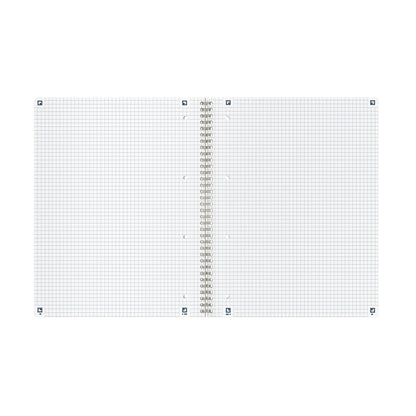 Oxford Collegeblock Origins DIN A4+ kariert Karton beige 70 Bl.