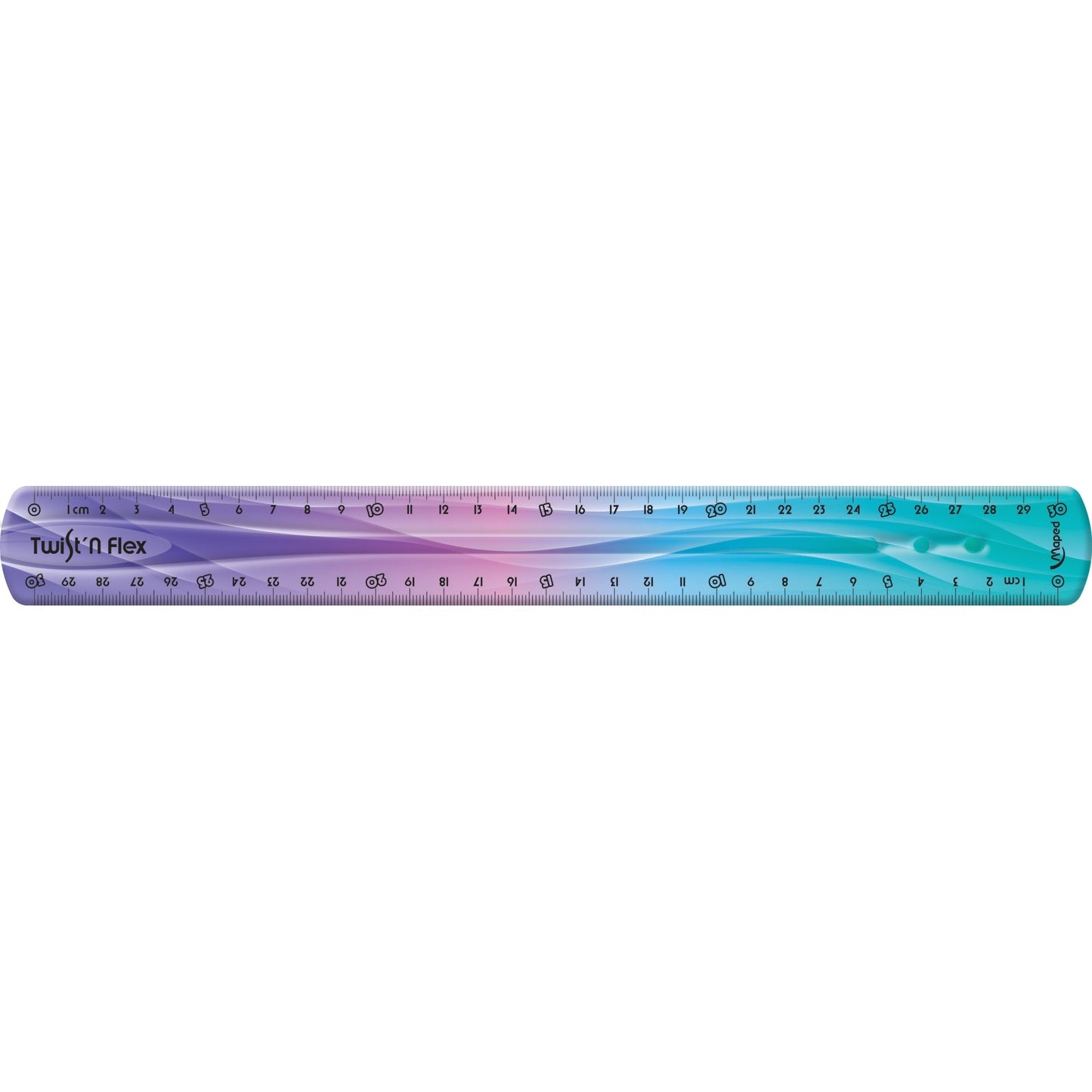 Maped Lineal TWIST´n FLEX DECOR 30cm Kunststoff farbig sortiert (freie Farbauswahl nicht möglich)
