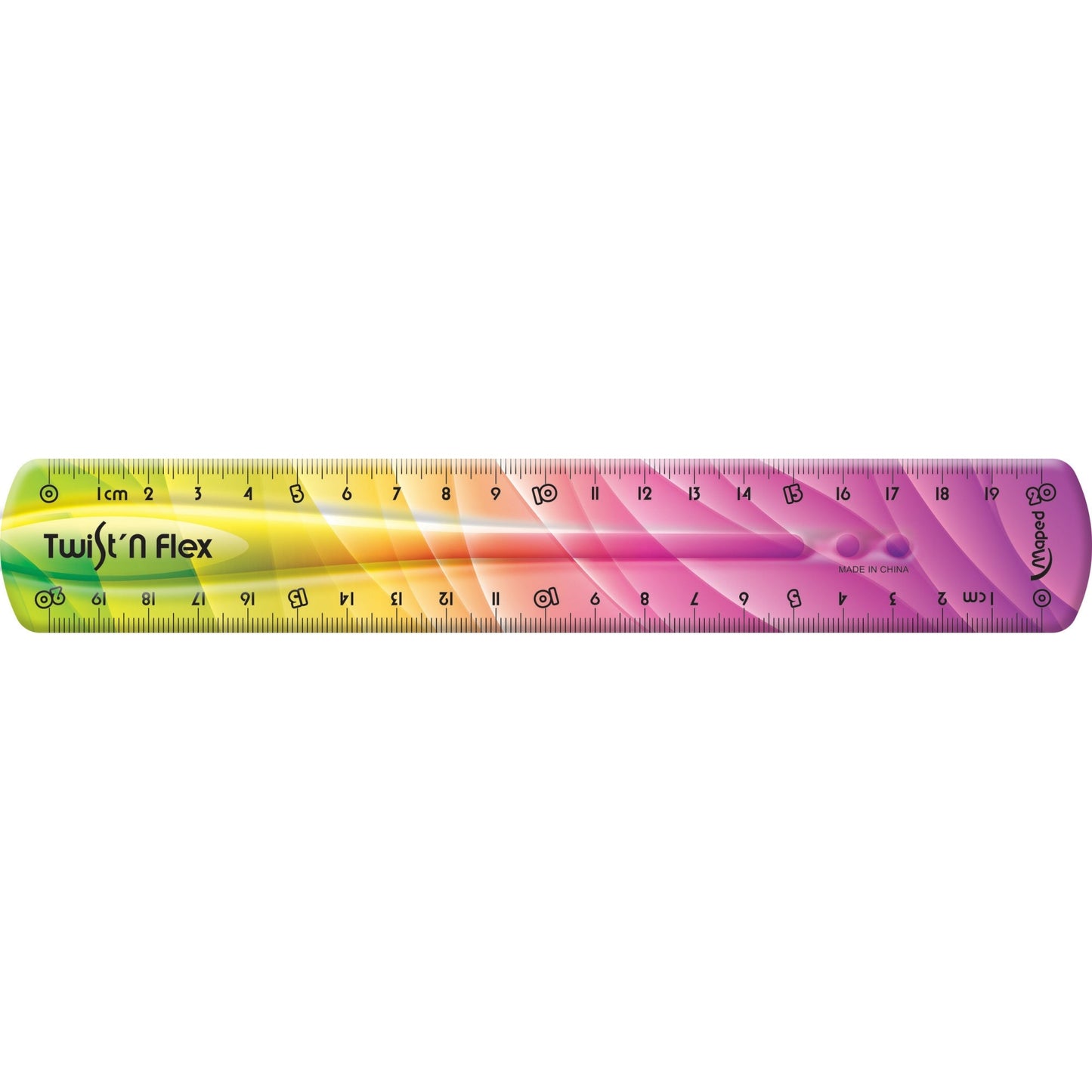 Maped Lineal TWIST´n FLEX DECOR 20cm Kunststoff farbig sortiert (freie Farbauswahl nicht möglich)