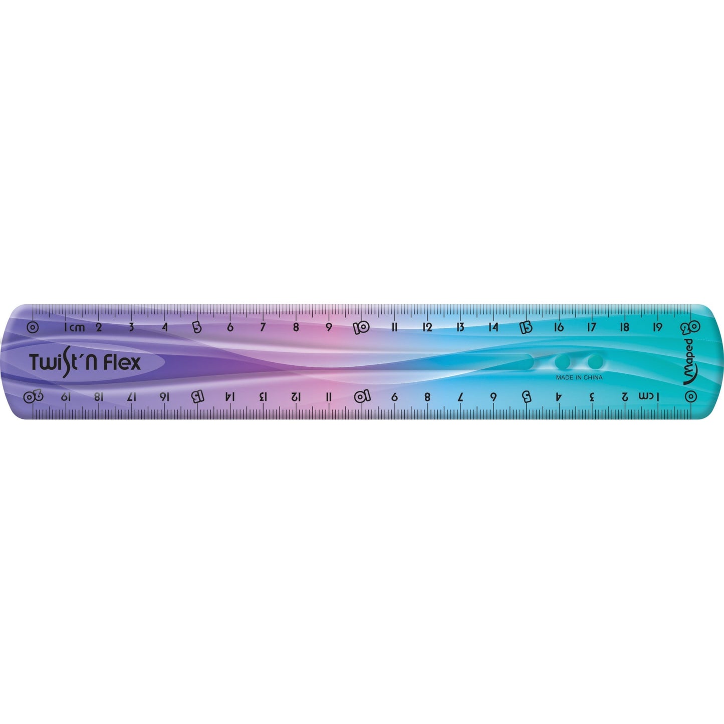 Maped Lineal TWIST´n FLEX DECOR 20cm Kunststoff farbig sortiert (freie Farbauswahl nicht möglich)