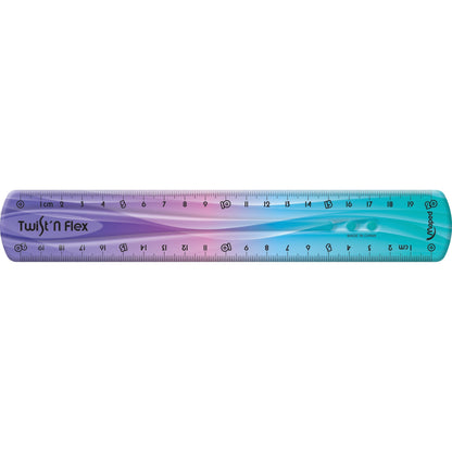 Maped Lineal TWIST´n FLEX DECOR 20cm Kunststoff farbig sortiert (freie Farbauswahl nicht möglich)