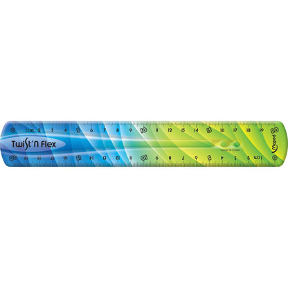 Maped Lineal TWIST´n FLEX DECOR 20cm Kunststoff farbig sortiert (freie Farbauswahl nicht möglich)