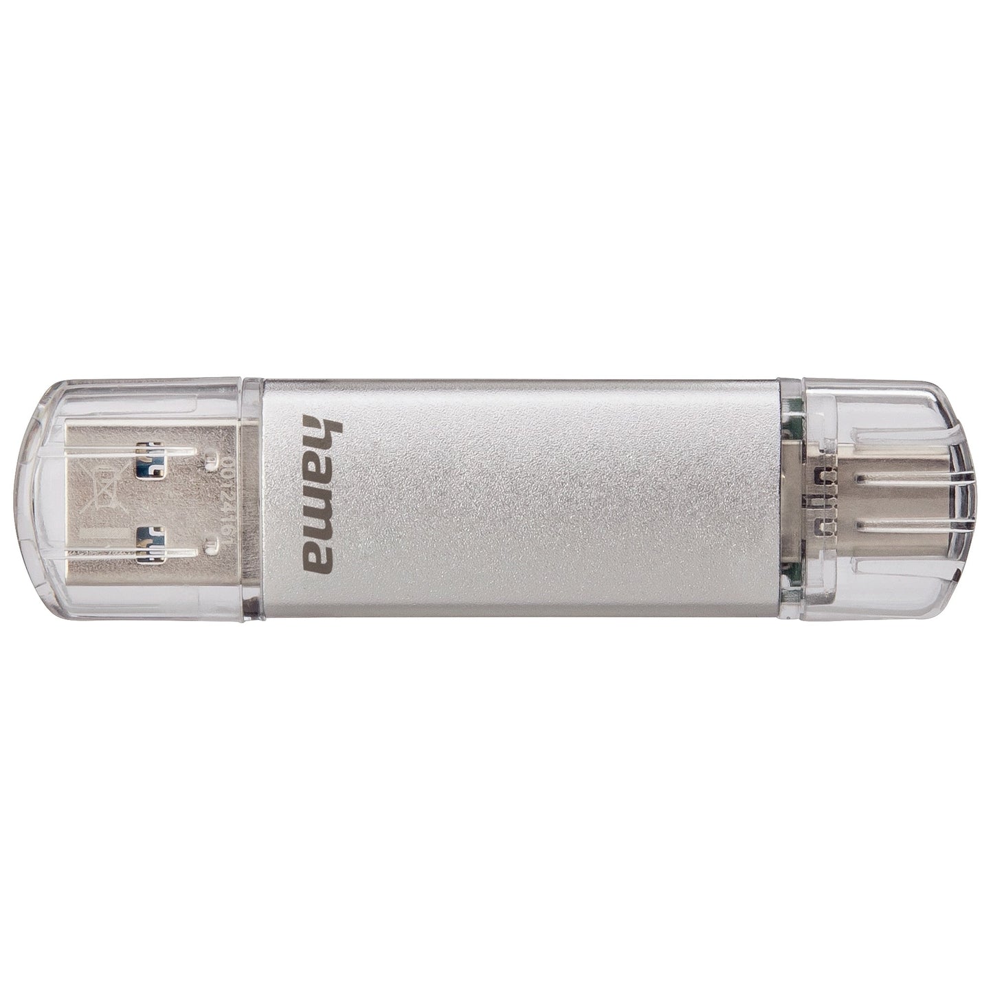 Hama USB-Stick C-Laeta USB 3.0 16Gbyte silber
