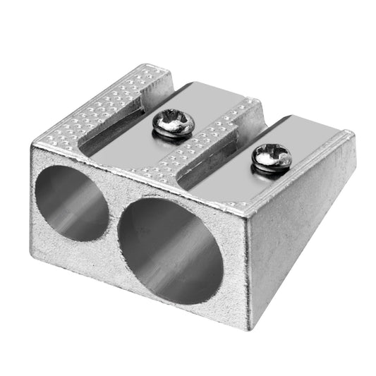 Soennecken Doppelspitzer 7,8 und 11mm Metall silber