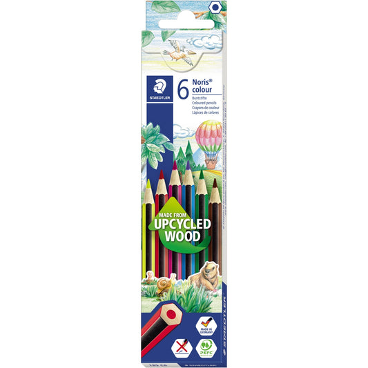 STAEDTLER® Buntstift Noris® colour 185 farbig sortiert 6 St./Pack.