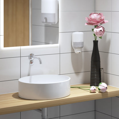 Tork Seifenspender Elevation Mini 11,2 x 21,1 x 11,4 cm (B x H x T) 0,475l Kunststoff weiß