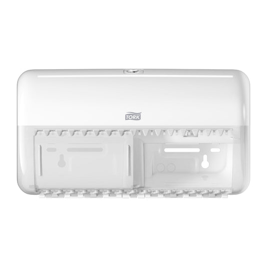 Tork Toilettenpapierspender Tork Toilettenpapier Advanced 472132, 110782, 110767 Premium 12324, 12292 28,6 x 15,8 x 15,3 cm (B x H x T) Kunststoff weiß