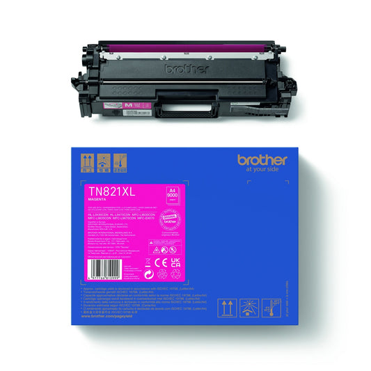 Brother Toner Originalzubehör TN-821XLM ca. 9.000 Seiten magenta