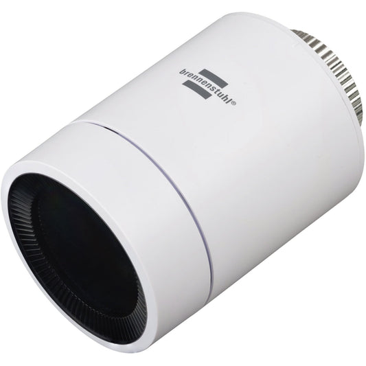 brennenstuhl® Thermostat Connect Zigbee HT CZ 01 Heizkörperventile Gewindemaß M30 x 1,5 mm 2.400MHz AA/Mignon inkl. 3 Adapter Danfoss (RA, RAV, RAVL)