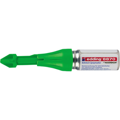 edding Bohrloch Spraymarker 8870 neongrün Druckmechanik nicht wasserfest