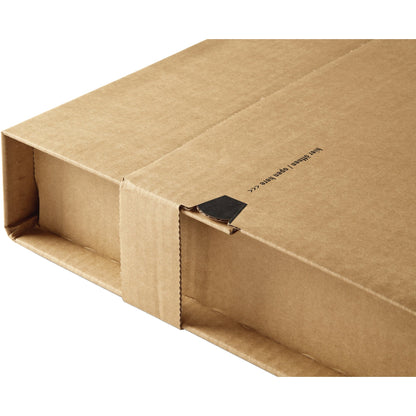 ColomPac® Versandkarton Innenmaße: 32 x -6 x 32 cm (B x H x T) Außenmaße: 37,1 x -7 x 33,2 cm (B x H x T) Wellpappe 1-wellig braun