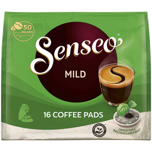 Senseo® Kaffeepads Mild 16 x 6,9 g/Pack.