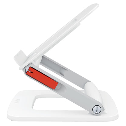 Leitz Notebookständer Ergo höhenverstellbar 63 % Post-Consumer-Kunststoff weiß