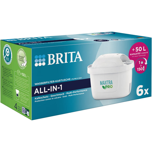 BRITA Filterkartusche MAXTRA PRO ALL-IN-1 6 St./Pack.