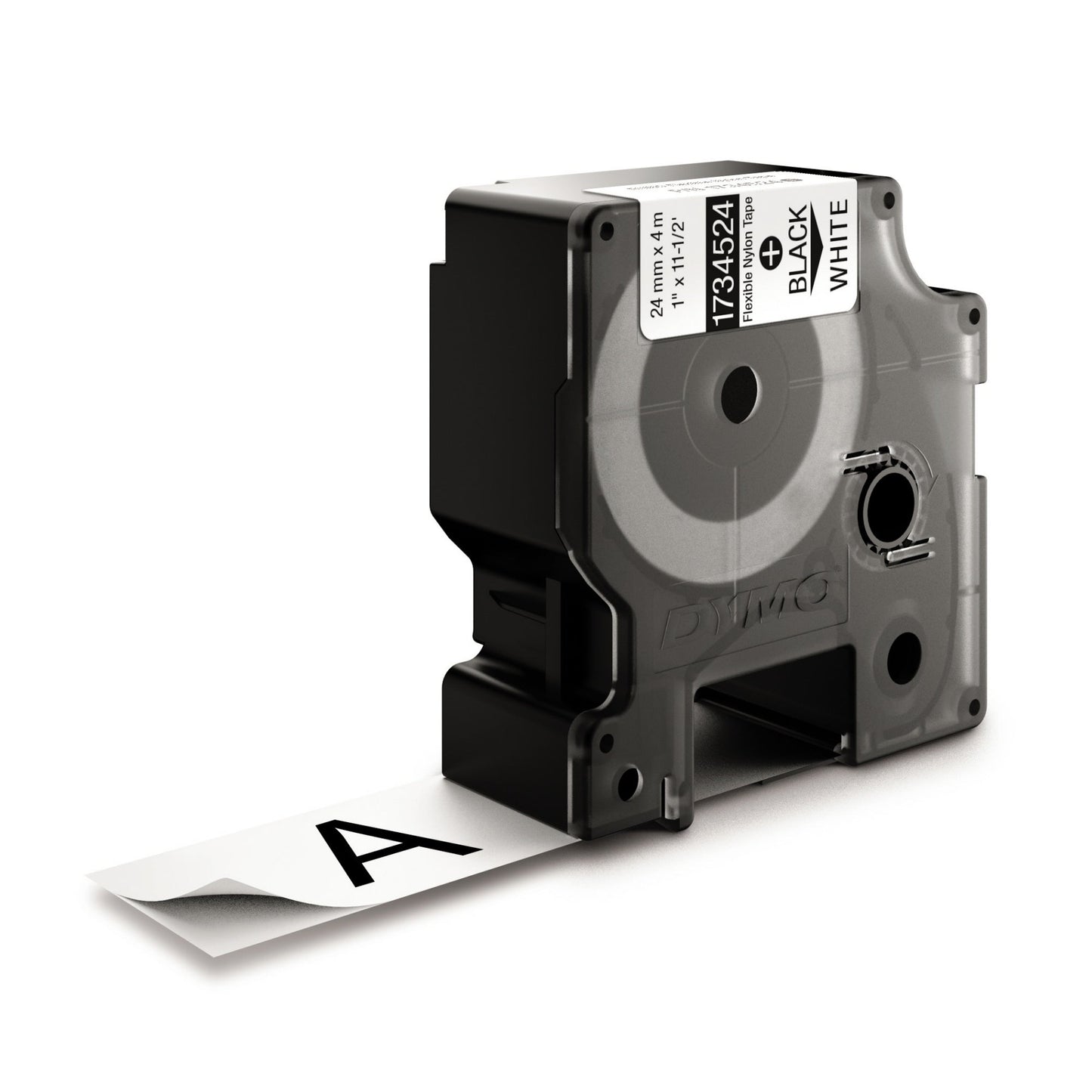 DYMO® Schriftbandkassette 24 mm x 3,5 m (B x L) weiß schwarz