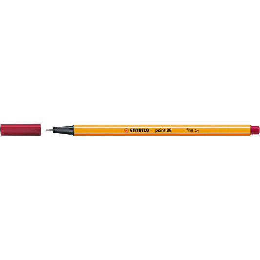 STABILO® Fineliner point 88® 0,4mm dunkelrot