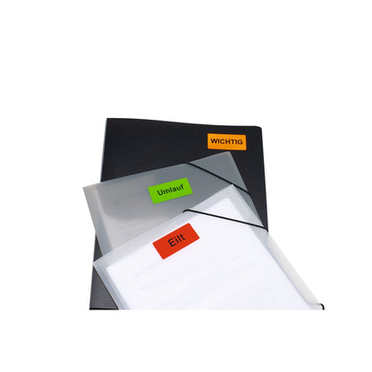 HERMA Neonetikett 99,1 x 67,7 mm (B x H) nicht wieder ablösbar neongelb 160 Etik./Pack.