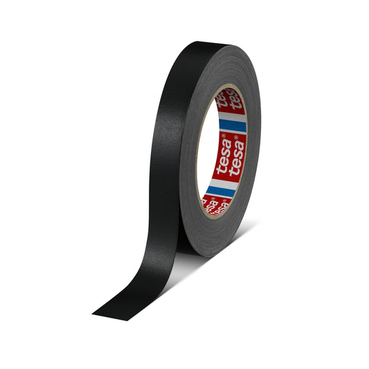 tesa® Gewebeband tesaband® 4651 Premium Innenbereich, Außenbereich 19 mm x 25 m (B x L) schwarz