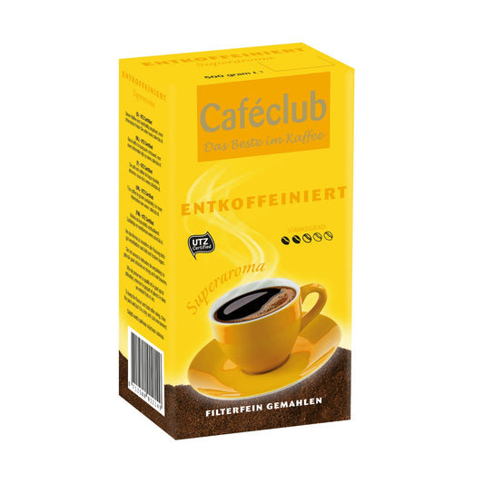 Kaffee Entkoffeiniert gemahlen 500 g/Pack.