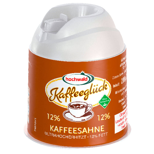 hochwald Kaffeesahne Kaffeeglück Kännchen 12%