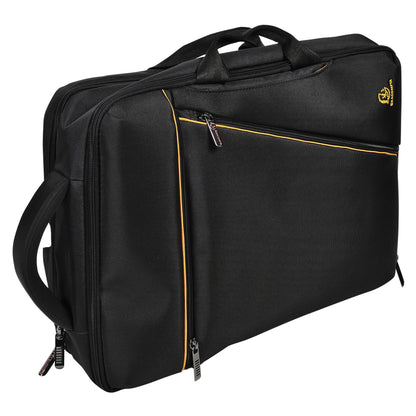 Exacompta Notebooktasche Exactive® Dual 32 x 49 x 11 cm (B x H x T) Polyester schwarz/orange