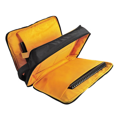 Exacompta Notebooktasche Exactive® Dual 32 x 49 x 11 cm (B x H x T) Polyester schwarz/orange