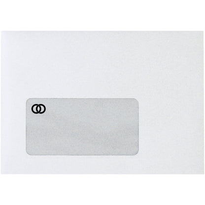 Soennecken Briefumschlag oeco DIN C6 162 x 114 mm (B x H) mit Selbstklebung mit Fenster 75g/m² weiß 1.000 St./Pack.