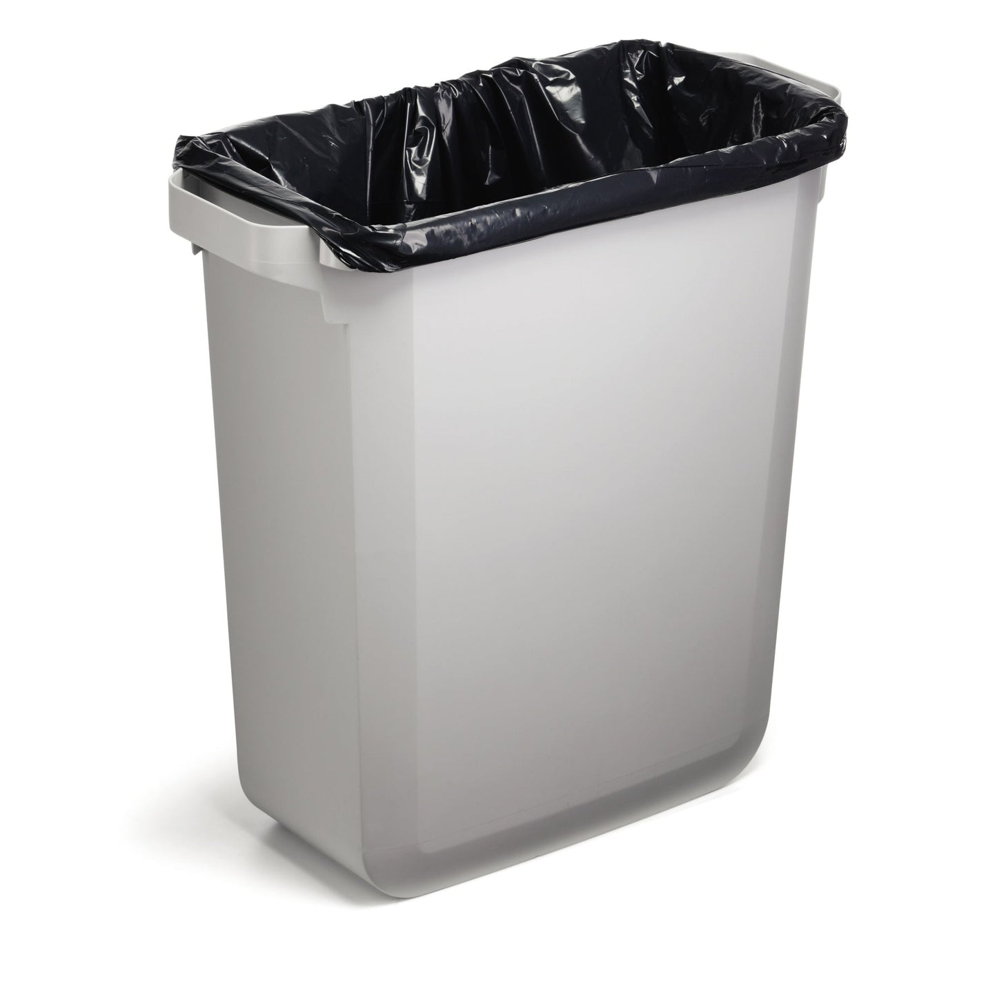 DURABLE Abfalleimer DURABIN® 60L SET 60l Kunststoff, recycelt grau 1 Sortierfach
